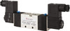 PRO-SOURCE 1/4", 5/2 Way Double Stacking Solenoid Valve 110 VAC, 0.98 CV Rate, 2.6" High x 7.76" Long 6914011052PRO - 31880289
