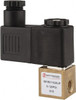 PRO-SOURCE 1/8", 2/2 Way Square Body Stacking Solenoid Valve 110 VAC, 0.1 CV Rate, 2.83" High x 2.3" Long 6918011025PRO - 31880214
