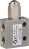 PRO-SOURCE 1/8" NPT 3 Way, 2 Position Mini Mechanical Valve 0.298 CV Rate, 7 CFM, 127.98 Max psi, Ball Plunger/Spring Actuator 5330220012PRO - 78260320