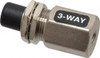 The Specialty Mfg. Co. 10-32F Exhaust Push Button Valve 0.1 CV Rate, 125 Max PSI, Normally Closed Actuator 208690 - 61233102