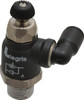Legris 1/4" Tube OD x 1/4" Male NPT Compact Swivel Outlet Flow Control Regulator 0 to 145 psi & Nylon Material 7045 56 14 - 89846760