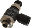Legris 8mm Tube OD x 1/8 Male BSPP Compact Meter Out Flow Control Valve 14.5 to 145 PSI, Nylon 7060 08 10 - 80185408