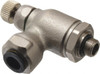 Legris 8mm Tube OD x 1/8" BSPP Metal Flow Control Regulator 0 to 145 psi, Buna Nitrile O-Ring & Treated Brass Material 7100 08 10 - 89846893