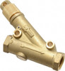 Norgren 1/2" NPT Inlet x 1/2" NPT Outlet Heavy Duty In-Line Flow Control Valve 5 to 230 psi, Needle Valve & Brass Material C/839 - 01976521