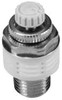 SMC Pneumatics 3/8" Male NPT Metering Valve With Silencer 16.6mm squared Orifice & 20.5 dB Noise Reduction Rate ASN2-N03 - 80084262
