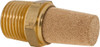 ARO Fluid Management 1/4 Male NPT, 9/16" Hex, 1-3/8" OAL, Muffler 250 Max psi 20312-2 - 96742689
