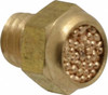 Legris M5x0.8 Metric, 8.5mm OAL, Muffler 175 Max psi, 0.9 CFM, 65 Decibel Rating, Bronze 0673 00 19 - 60512753