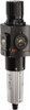 ARO Fluid Management 1 NPT Heavy-Duty 1 Pc Filter/Regulator FRL Unit with Sight Glass & Pressure Gauge 250 SCFM, 250 Max psi, Metal Bowl, Automatic Drain P39464-614 - 61684247