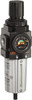 ARO Fluid Management 3/4 NPT Standard 1 Pc Filter/Regulator FRL Unit with Sight Glass & Pressure Gauge 173 SCFM, 250 Max psi, Metal Bowl, Manual Drain P39354-610 - 81642027