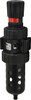 Parker Hannifin 1/2 NPT Standard 1 Pc Filter/Regulator FRL Unit 90 SCFM, 150 Max psi, Polycarbonate Bowl, Manual Drain 07E32A13AC - 01027341