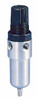 Parker Hannifin 1/4 NPT 1 Pc Filter/Regulator FRL Unit 12 SCFM, 60 Max psi, Stainless Steel Bowl, Manual Drain PB548-02DHBSS - 08050882