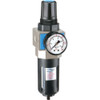 PRO-SOURCE 1/4 NPT Intermediate FRL Unit with Sight Glass & Pressure Gauge 73.45 SCFM, 145 Max psi, Aluminum Bowl, Semi-Automatic Drain UFR-02N - 19239680