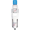PRO-SOURCE 1/2 NPT Standard FRL Unit with Sight Glass & Pressure Gauge 91.81 SCFM, 145 Max psi, Aluminum Bowl, Automatic Drain NUFR-04ND - 19239409