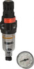 Wilkerson 1/4 NPT Miniature 1 Pc Filter/Regulator FRL Unit with Pressure Gauge 18 SCFM, 150 Max psi, Polycarbonate Bowl, Manual Drain B03-02-G000 - 86371234