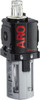 ARO Fluid Management 1/8" NPT, 150 Max psi Miniature Modular Lubricator Polycarbonate Bowl, Aluminum Body, 32 CFM, 125°F Max Temp, 1.58" Long x 1.81" Wide x 5.04" High L36111-100 - 70519251