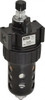 Parker Hannifin 3/8" NPT, 150 Max psi Intermediate Mist Lubricator Polycarbonate Bowl with Sight Glass, Zinc Body, 60 CFM, 125°F Max Temp, 2.81" Wide x 7.82" High 06L22BE - 56602428