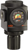 ARO Fluid Management 3/4 NPT 0 - 140 psi Heavy-Duty Aluminum Regulator with Gauge 250 Max Supply psi, 290 CFM, 23 to 140°F, 4.091" Wide x 7.223" High R37451-600 - 87571410