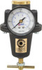 Coilhose Pneumatics 1/2 NPT 0 - 200 psi Heavy-Duty T-Handle Cast Aluminum Regulator with Gauge 250 Max Supply psi, 80 CFM, 250°F Max, 4" Wide x 7" High 8804GH - 80073950