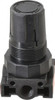 Parker Hannifin 1/4 NPT 0 - 125 psi Miniature Plastic Regulator 150 Max Supply psi, 40 to 125°F, 1.6" Wide x 3.1" High R24-02CK - 73535692