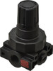 Parker Hannifin 1/4 NPT 0 - 60 psi Miniature Plastic Regulator 150 Max Supply psi, 40 to 125°F, 2.06" Wide x 3.43" High R45-02B - 73535742