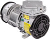 Gast 1/8 hp 115V Diaphragm Compressor & Vacuum Pump 50 Max Working psi, 0.7 CFM, 4.28" Wide x 7.09" Long x 4" High MOA-P101-AA - 98668239
