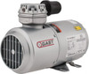 Gast 1/6 hp, 1.8 CFM, Piston Vacuum Pump 27.5 Hg/In, 115-1 Volt, 5.63" Long x 11.62" Wide x 8.58" High 1VAF-10-M100X - 80058936