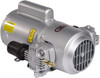Gast 1/3 hp, 2.4 CFM, 100 Max psi Piston Compressor Pump 12 VDC, 15.2" Long x 10.15" Wide x 5.8" High 3HBB-19-M322A - 55905798