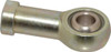 Alinabal 3/8" ID, 1" Max OD, 3,250 Lb Max Static Cap, Spherical Rod End 3/8-24 RH, 0.562" Shank Diam, 15/16" Shank Length, Steel with Molded Nyloy Raceway PF6G - 73204729