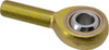 Made in USA 1/2" ID, 1-5/16" Max OD, 6,700 Lb Max Static Cap, Plain Male Spherical Rod End 1/2-20 RH, Steel with Bronze Raceway M8SB - 35398023