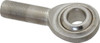Made in USA 5/8" ID, 1-1/2" Max OD, 5,860 Lb Max Static Cap, Plain Male Spherical Rod End 5/8-18 RH, Stainless Steel with Stainless Steel Raceway SCM10T - 35398353
