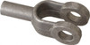 Value Collection 1-1/8" Yoke Width, Carbon Steel, Plain Yoke 1/2" Hole Diam, 1-1/8" Hole Center to Neck, 15/16" Yoke Arm Height, 1/2" Neck Diam, 1-3/8" Neck Length, 2-1/2" OAL 69325 - 78702073