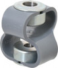 Huco 1/2" Max Bore Diam, Flexible Flex P Double Loop Coupling 54mm OD, Polyurethane 047.30.3136 - 88025549
