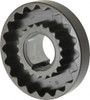 Lovejoy 1-1/8" Max Bore Diam, 1/4" x 1/8" Keyway Width x Depth, Flexible Coupling Hub 3-1/4" OD, 2.88" OAL, Cast Iron 68514436064 - 35408897