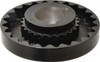 Lovejoy 2" Max Bore Diam, 1/2" x 1/4" Keyway Width x Depth, Flexible Coupling Hub 6.35" OD, 5.06" OAL, Cast Iron 68514436164 - 35409309