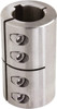 Climax 9mm Inside x 24mm Outside Diam, One Piece Split Clamping Collar with Keyway 35mm Long x 3mm Keyway Width x 1.8mm Keyway Depth MISCC-09-09-SKW - 55551147