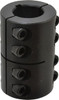 Climax 7/8" Inside x 1-5/8" Outside Diam, Two Piece Rigid Coupling with Keyway 2-1/2" Long x 3/16" Keyway Width x 3/32" Keyway Depth 2ISCC-087-087KW - 75241943