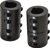Climax 1" Inside x 1-3/4" Outside Diam, Two Piece Rigid Coupling with Keyway 3" Long x 1/4" Keyway Width x 1/8" Keyway Depth 2ISCC-100-100KW - 75242016