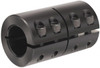 Climax 15mm Inside x 34mm Outside Diam, Metric One Piece Clamping Rigid Coupling 50mm Long MISCC-15-15 - 70546338