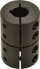 Climax 5/8" Inside x 1-1/2" Outside Diam, Rigid Coupling with Keyway 2-1/4" Long x 3/16" Keyway Width CC-062-062-KW - 35462167