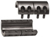 Climax 3/8" Inside x 7/8" Outside Diam, Two Piece Rigid Coupling without Keyway 1-3/8" Long 2ISCC-037-037 - 75241760