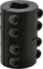 Climax 3/4" Inside x 1-1/2" Outside Diam, Two Piece Rigid Coupling with Keyway 2-1/4" Long x 3/16" Keyway Width x 3/32" Keyway Depth 2ISCC-075-075KW - 75241919