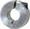 Climax 3/8" Bore, Aluminum, One Piece One Piece Split Shaft Collar 7/8" Outside Diam, 11/32" Wide MOD 1C-037-A - 73091415