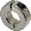 Climax 7/16" Bore, Aluminum, One Piece One Piece Split Shaft Collar 15/16" Outside Diam, 11/32" Wide MOD 1C-043-A - 73091423