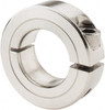 Climax 7/8" Bore, Stainless Steel, One Piece Clamp Collar 1-5/8" Outside Diam, 1/2" Wide 1C-087-S - 35462597
