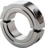 Climax 1-15/16" Bore, Steel, Two Piece Clamp Collar 3" Outside Diam, 11/16" Wide 2C-193-Z - 55545446