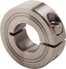 Climax 9mm Bore, Stainless Steel, One Piece Clamp Collar 1" Outside Diam M1C-09-S - 55544423