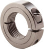 Climax 7/8-14 Thread, Stainless Steel, One Piece Threaded Shaft Collar 1-5/8" Outside Diam, 1/2" Wide ISTC-087-14-S - 55541825