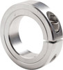 Climax 2-11/16" Bore, Steel, One Piece Clamp Collar 4" Outside Diam, 7/8" Wide 1C-268-Z - 55546212