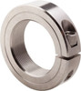 Climax 1-3/4-16 Thread, Stainless Steel, One Piece Threaded Shaft Collar 2-3/4" Outside Diam, 11/16" Wide ISTC-175-16-S - 35463314