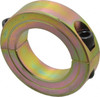 Climax 1-11/16" Bore, Steel, Two Piece Clamping Shaft Collar 2-3/4" Outside Diam, 11/16" Wide CR2C-168 - 73091605